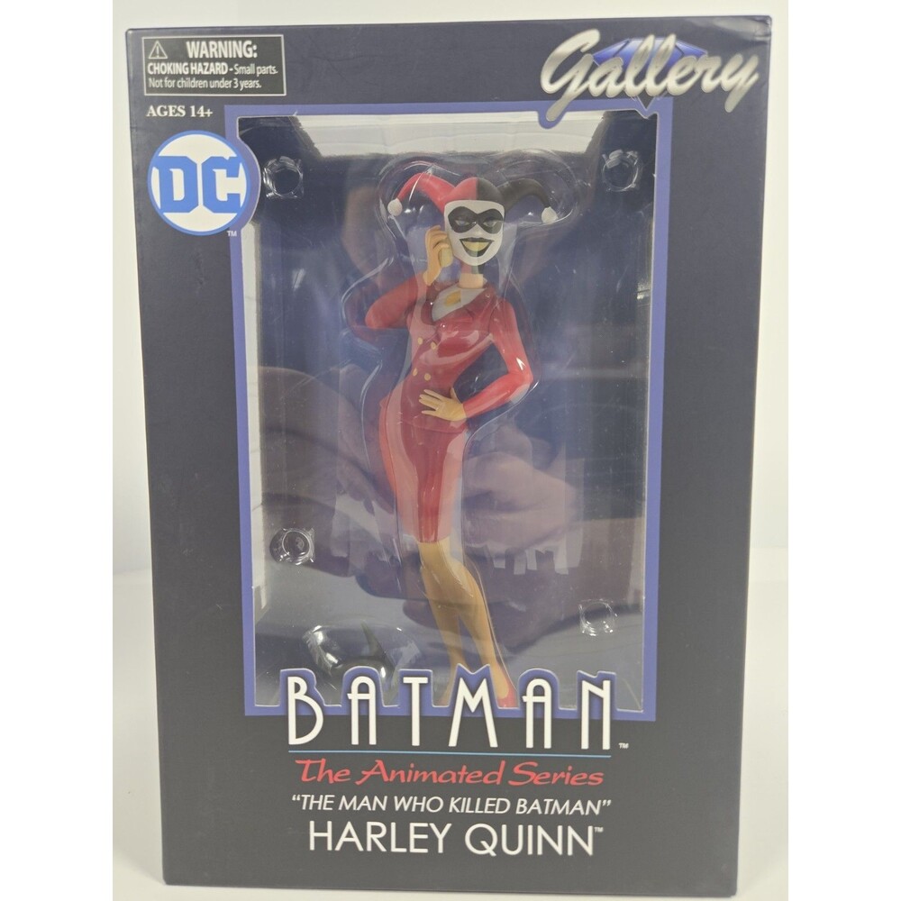Diamond Select Harley Quinn Man Who Killed Batman BTAS Gallery 9" Statue New